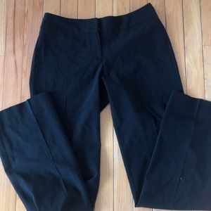 The limited brand stretch wide leg black pants